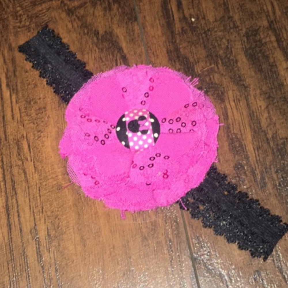 Custom Minnie Mouse Girls Headband